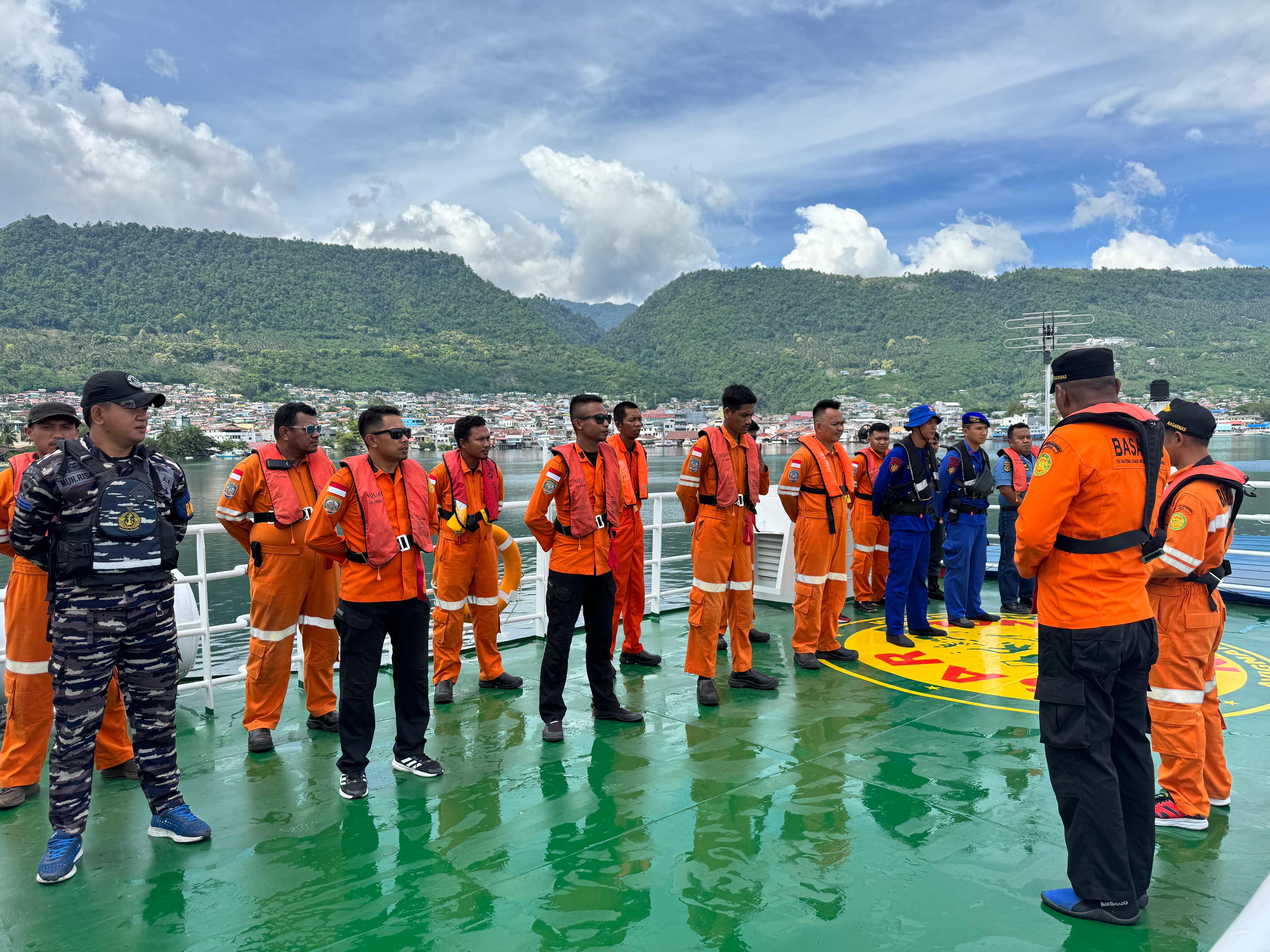 KM Bonanza 02 Mati Mesin, Kantor SAR Palu Kerahkan KN SAR Bhisma