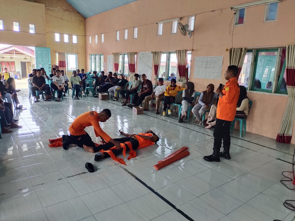 Basarnas Pos SAR Luwuk dan BPBD Banggai Tingkatkan Kesiapsiagaan Masyarakat Bonebobakal melalui Kegiatan Destana
