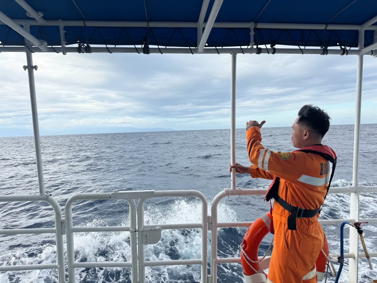 Hari Kedua Pencarian KM Jolor, KN SAR Bhisma Sisir Perairan Utara Pulau Taliabu