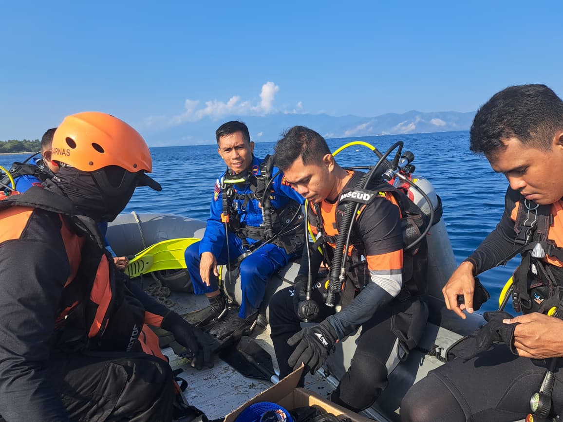 Tim SAR Gabungan Intensifkan Pencarian Hari Kedua Korban Tenggelam di Pantai Salumbone Donggala