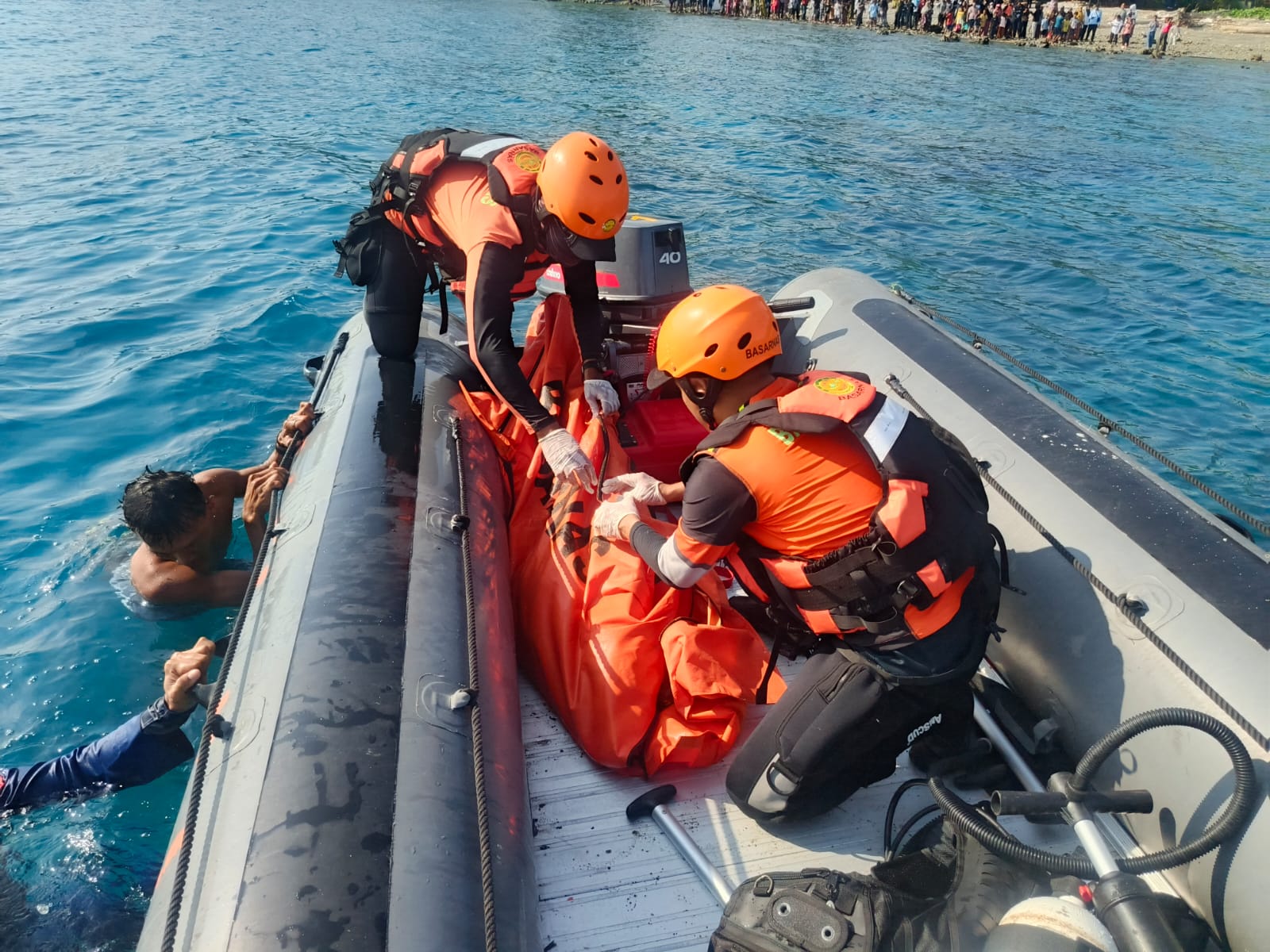 Tim SAR Gabungan Temukan Korban Tenggelam di Pantai Salumbone Donggala, Operasi SAR Resmi Ditutup