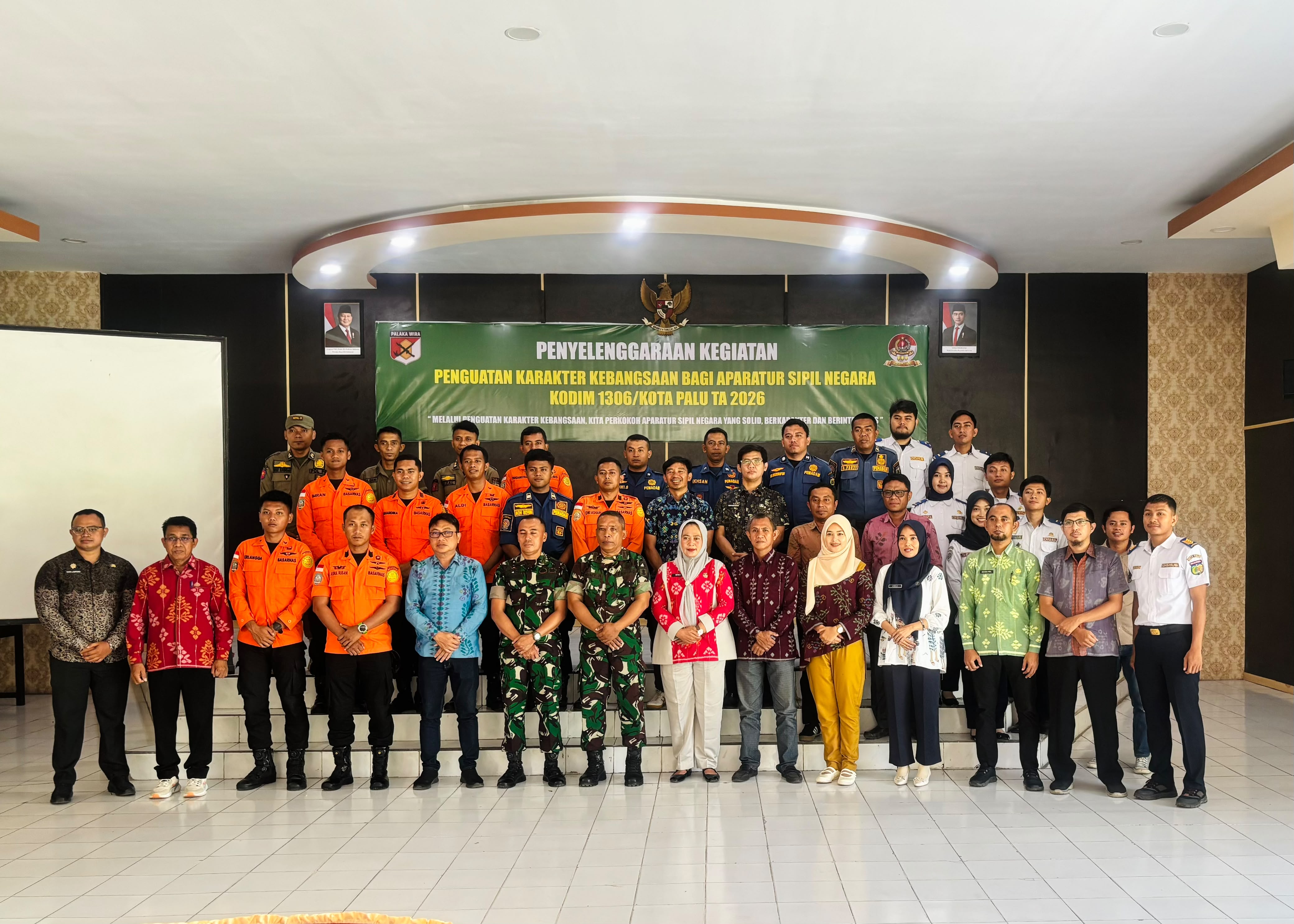 Basarnas Palu Ikuti Penguatan Karakter Kebangsaan ASN