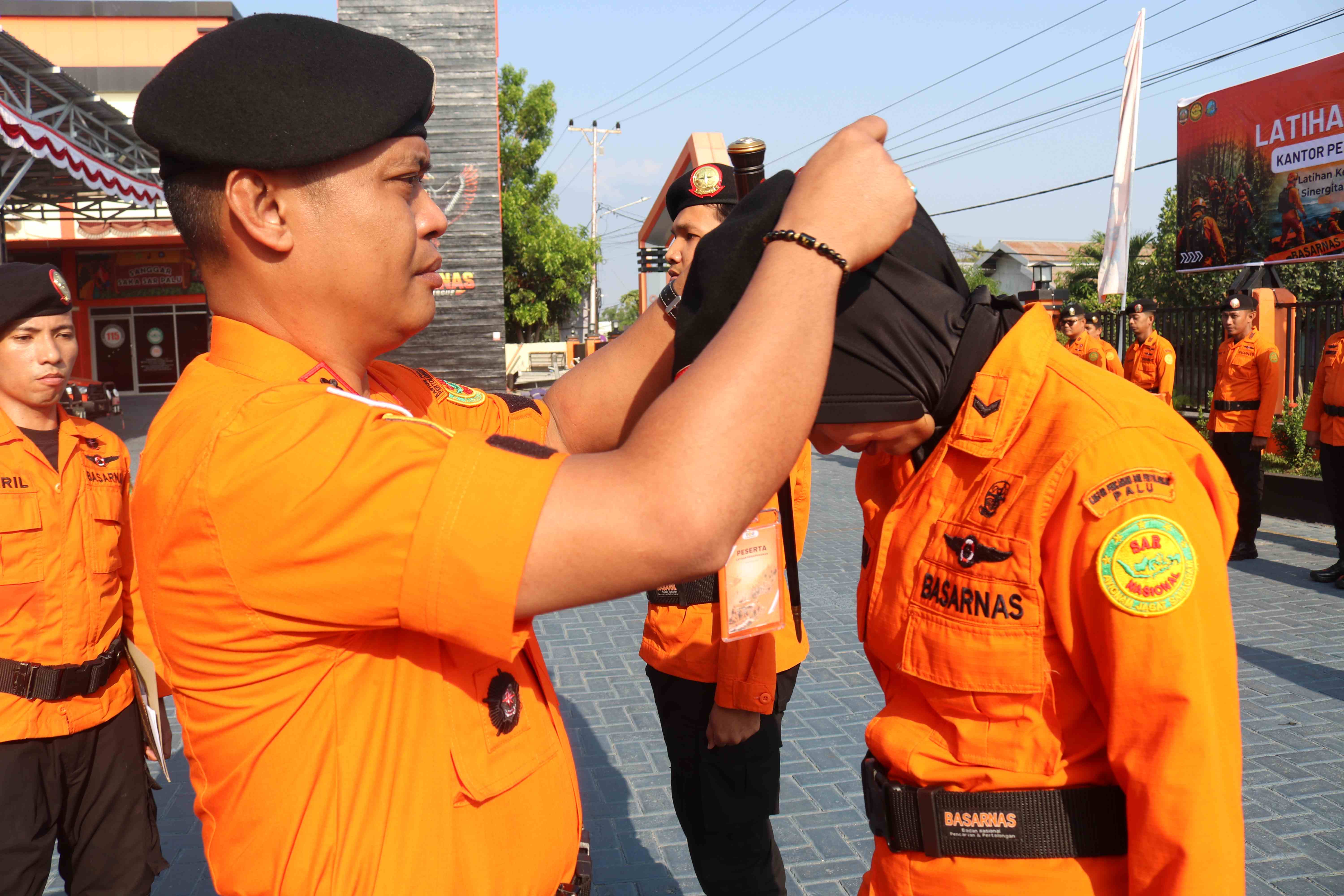 Tingkatkan Kesiapsiagaan, Kantor SAR Palu Gelar Latihan Sinergitas Hadapi Kondisi Kedaruratan