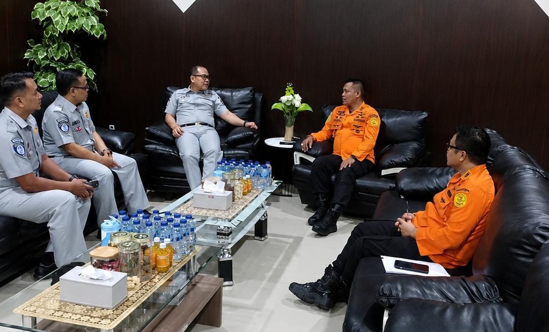 Kakanwil Pt Jasa Raharja Sulteng Kunjungi Kantor Sar Palu, Perkuat Silaturahmi Dan Sinergi