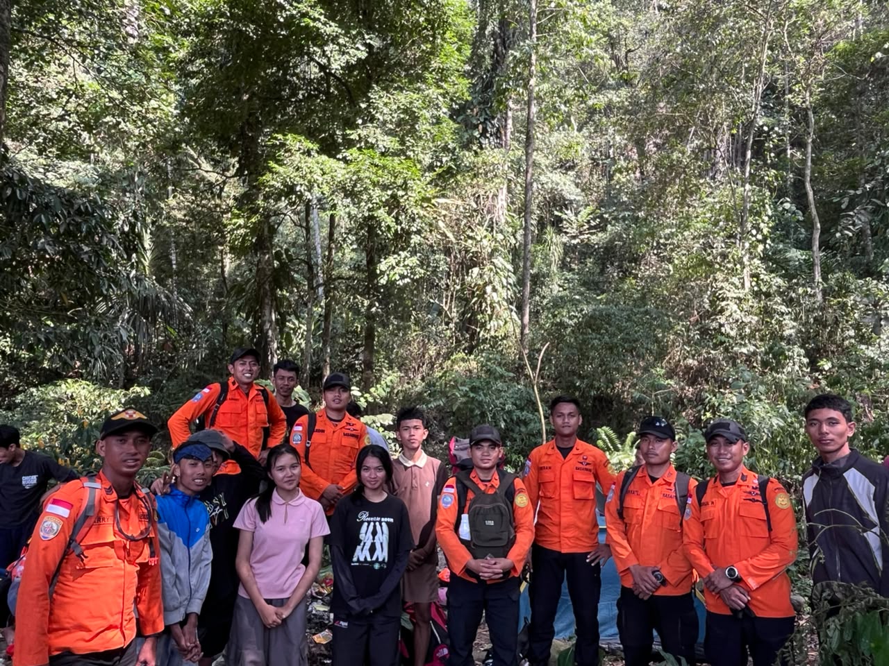 7 Pendaki Trouble di Pos 3 Gunung Nokilalaki Berhasil Dievakuasi Selamat