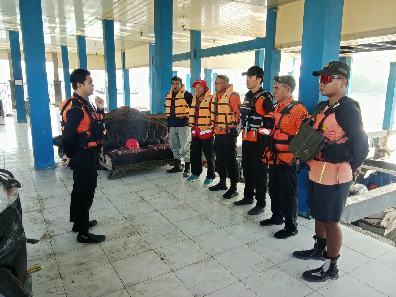 Tim SAR Gabungan Lanjutkan Pencarian KM Balama GT 27 dengan Tiga POB