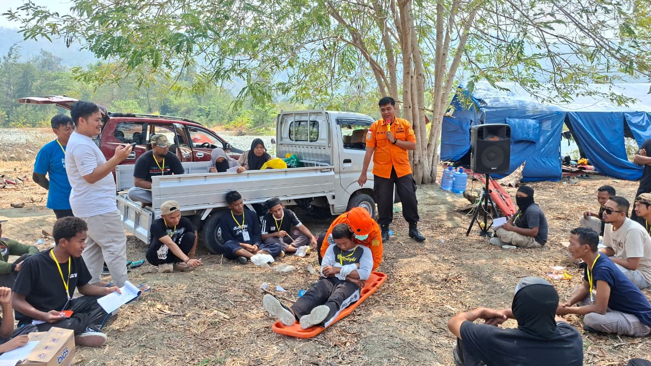 Basarnas Palu Berikan Materi SAR kepada Komando Kesiapsiagaan Angkatan Muda Muhammadiyah