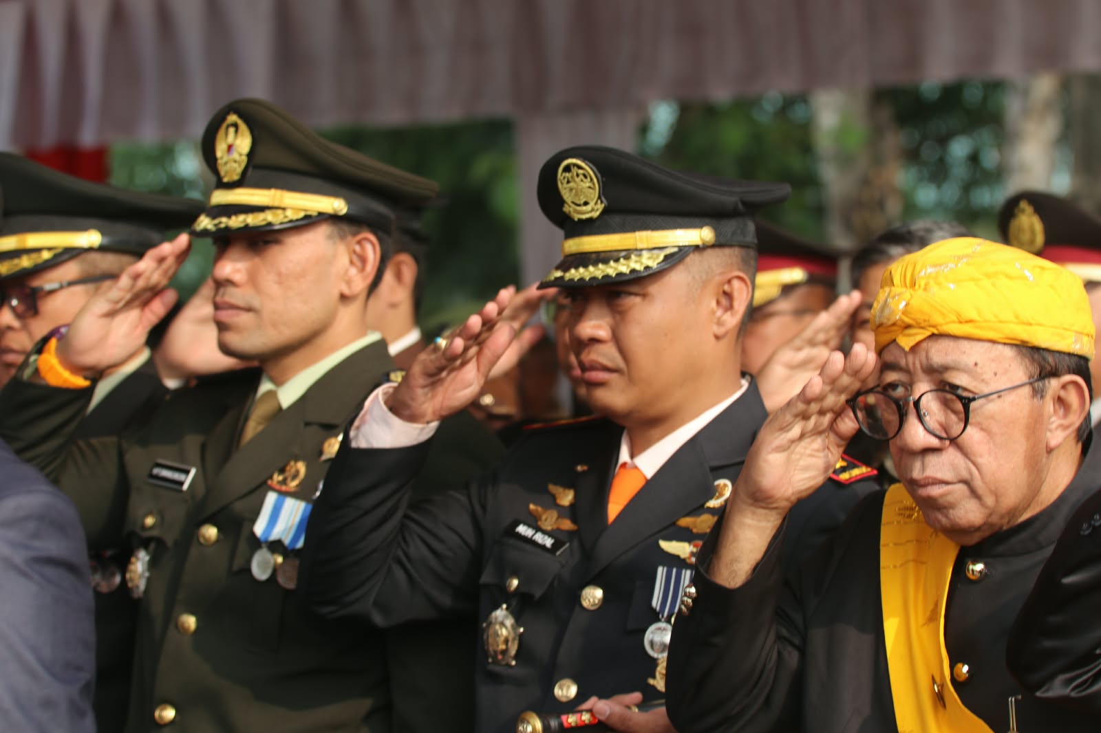 Kepala Kantor SAR Palu Hadiri Upacara HUT ke-81 TNI